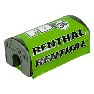 Renthal Fatbar36 Pads - Green/White/Black